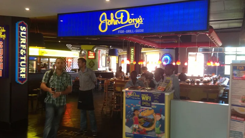 John Dory's Specials: A Spur Group Seafood Chain With Sushi and Family Play Areas in South Africa
