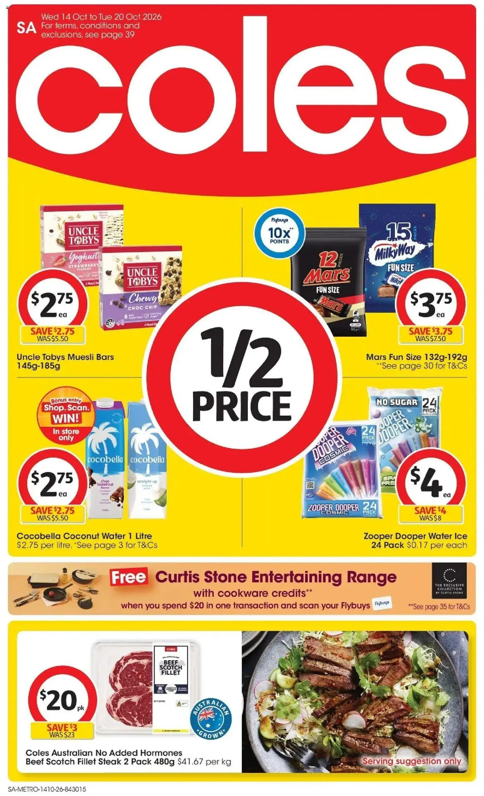 ﻿Coles catalogue valid from 14/10/2026 > Online Australia