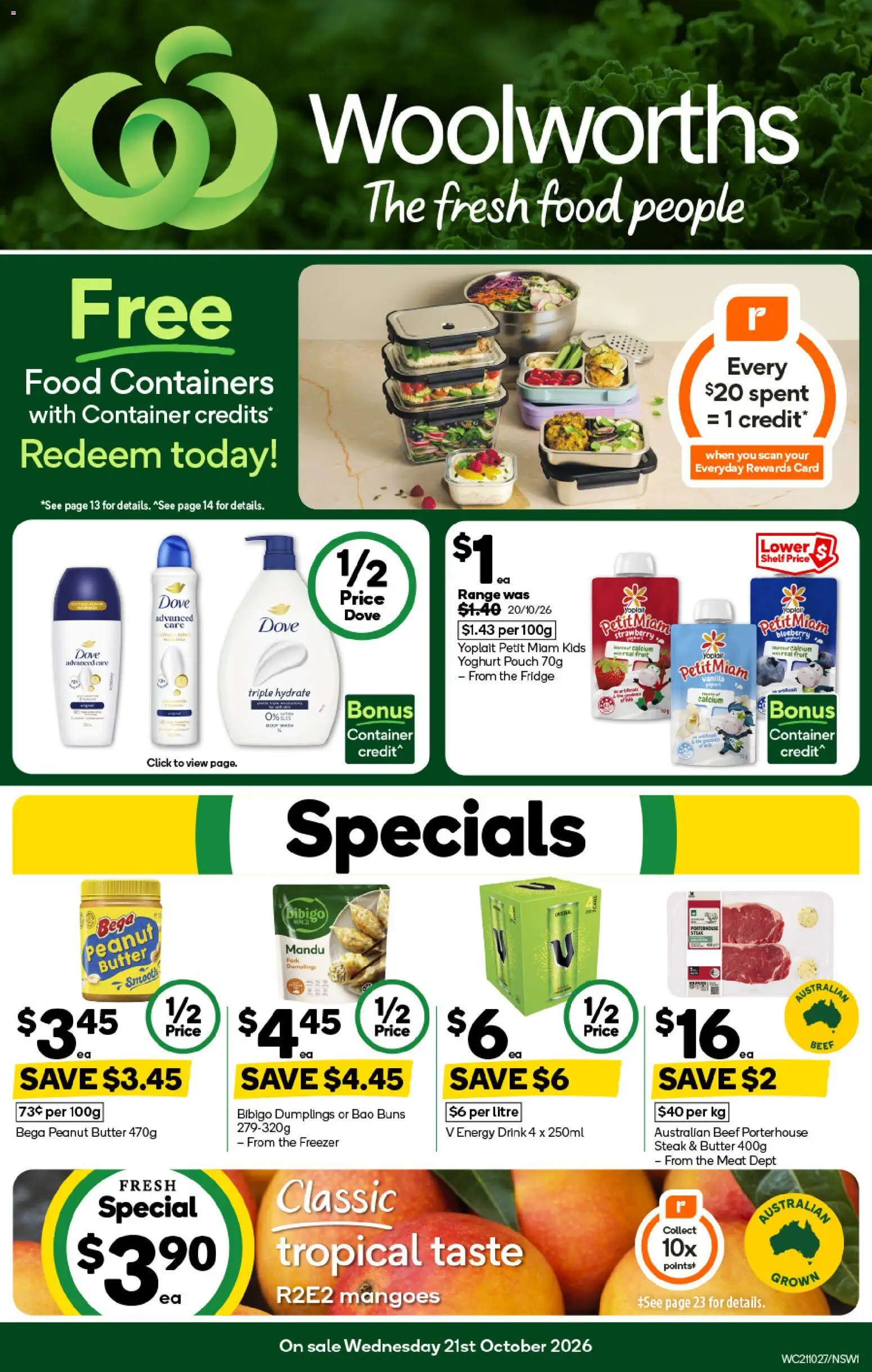 Woolworths Halloween 👻 catalogue from 21/10/2026