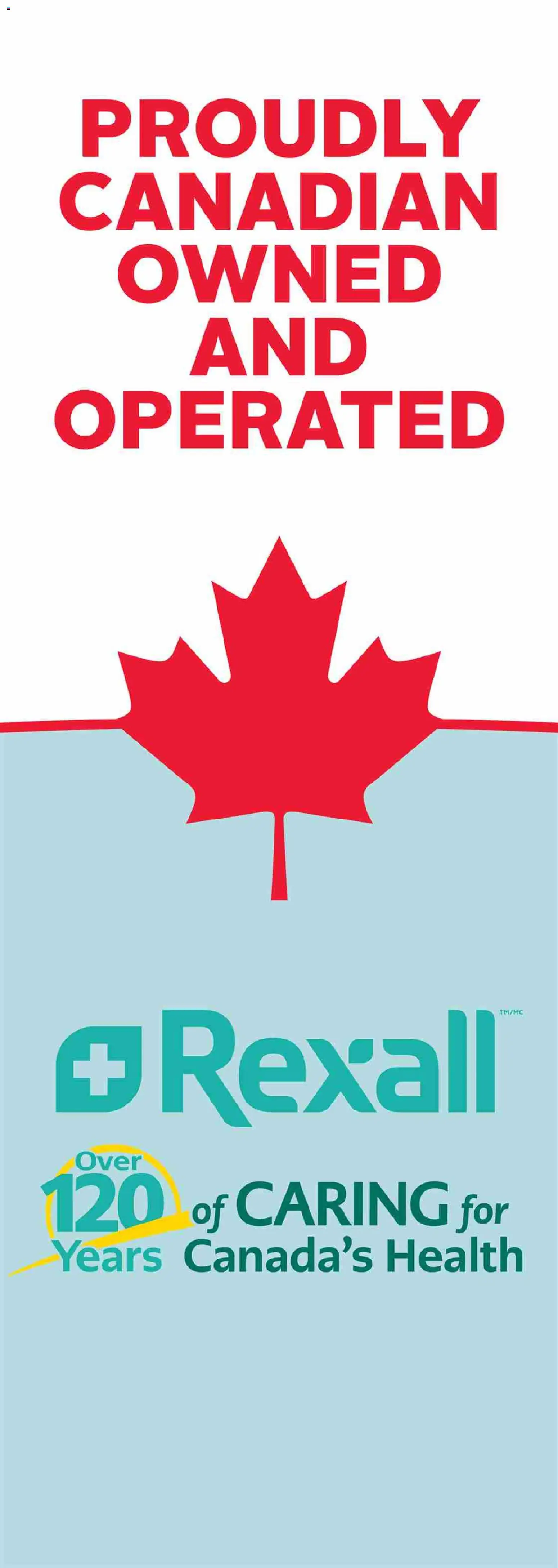 Rexall weekly flyer / circulaire from Oct 16, 2026 > weekly specials & deals