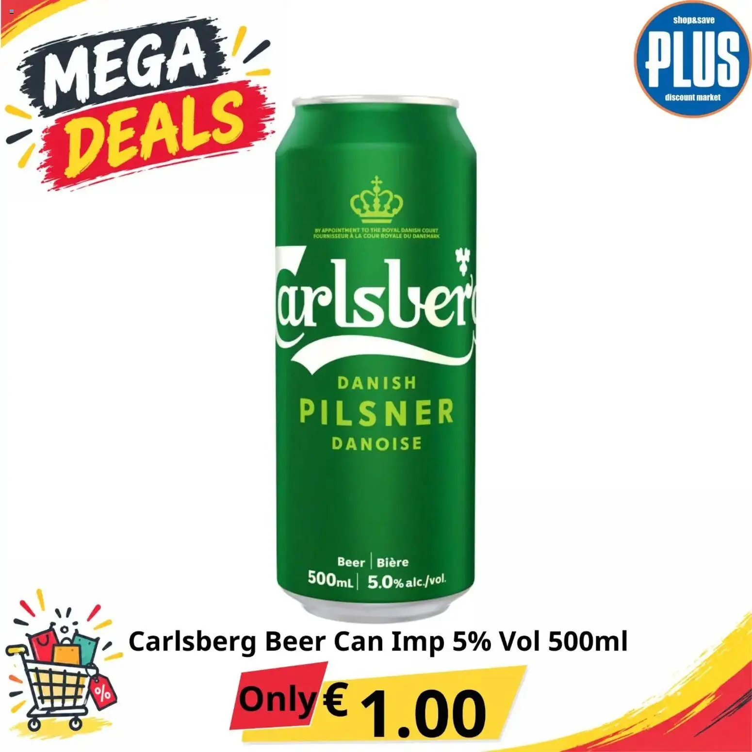 Plus Discount Market φυλλαδιο Mega Deals από 10/10/2026 - τρέχουσες προσφορές