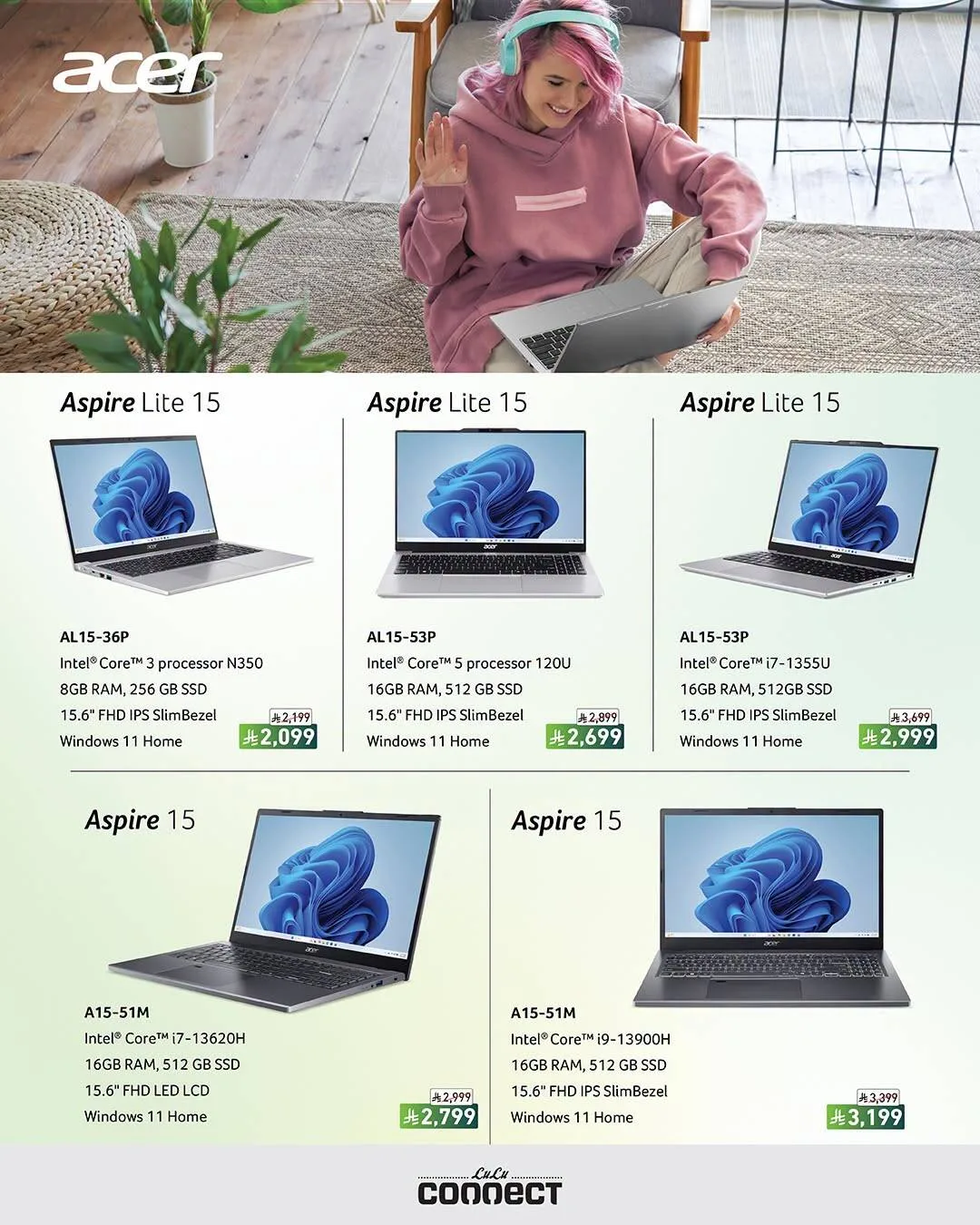 Laptops Deals from Lulu KSA until 20th October