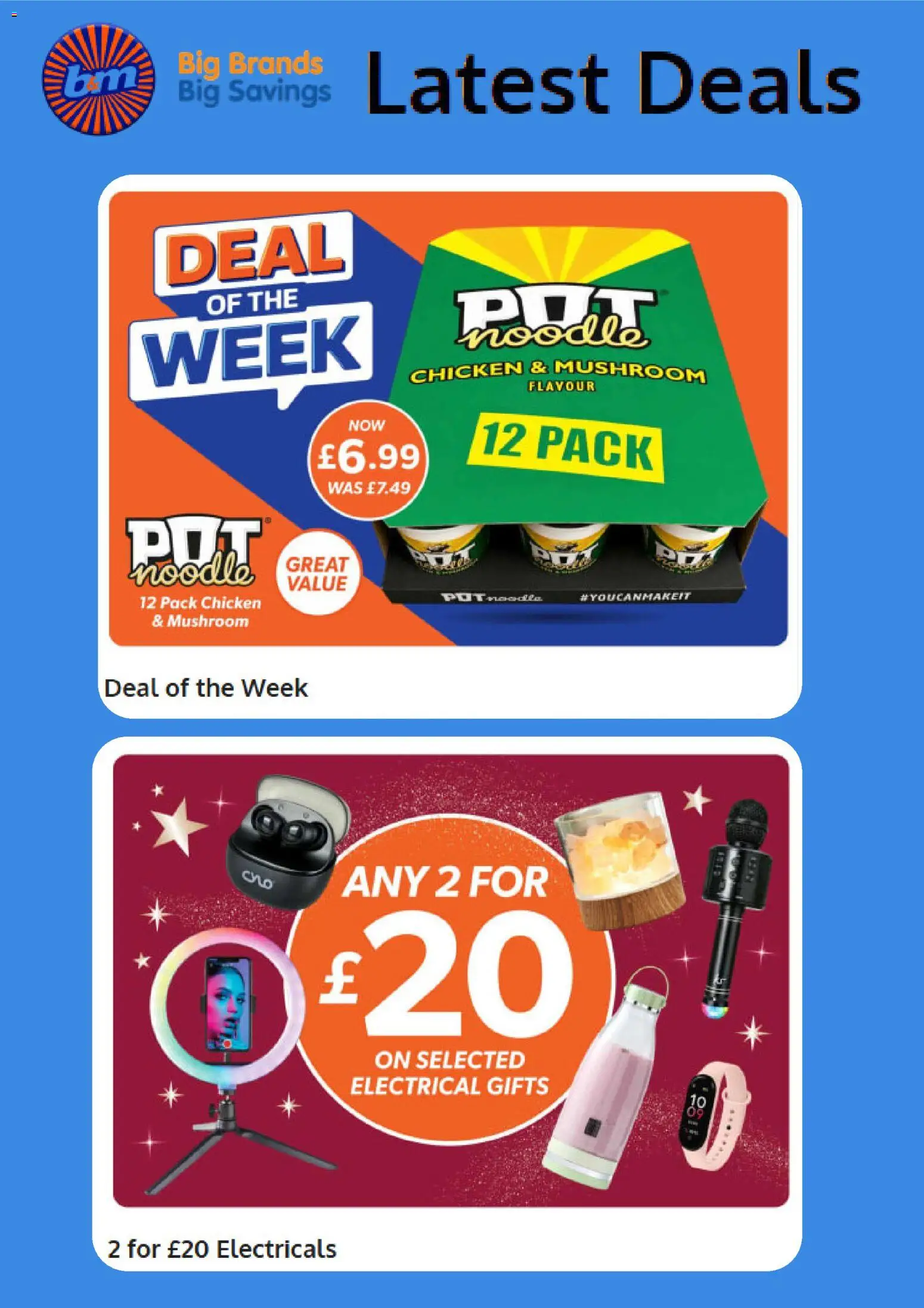 B&M - Offers (17/09/2026 - 20/10/2026) - Offers Online