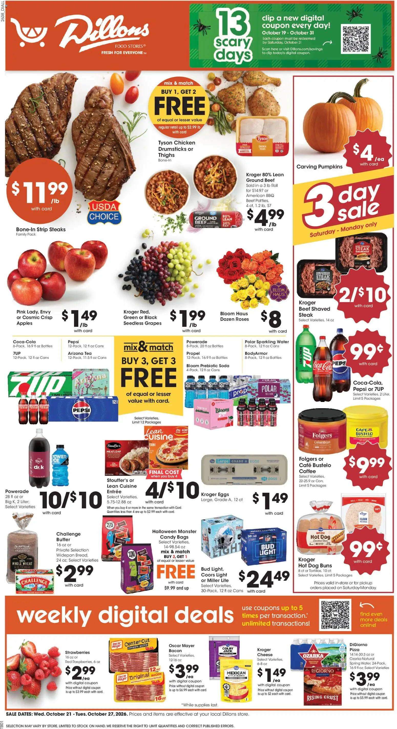 Dillons Weekly Ad (10/21 - 10/27 2026)