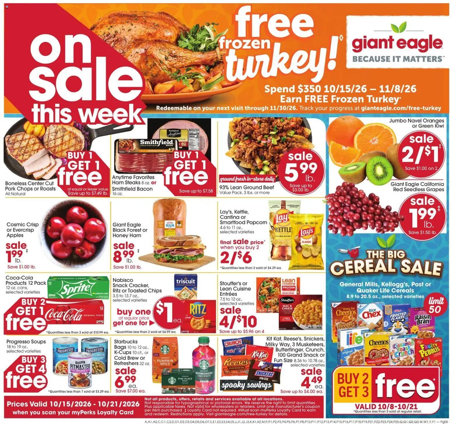 Giant Eagle Weekly Ad (10/15 - 10/21 2026)