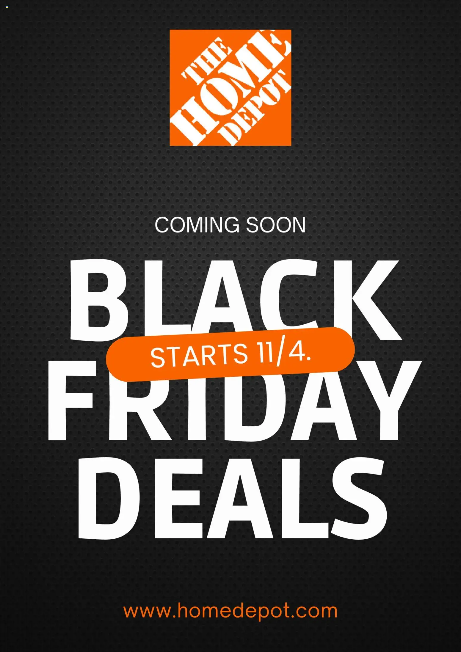 Home Depot Weekly Ads BLACK FRIDAY from 10/19/2026