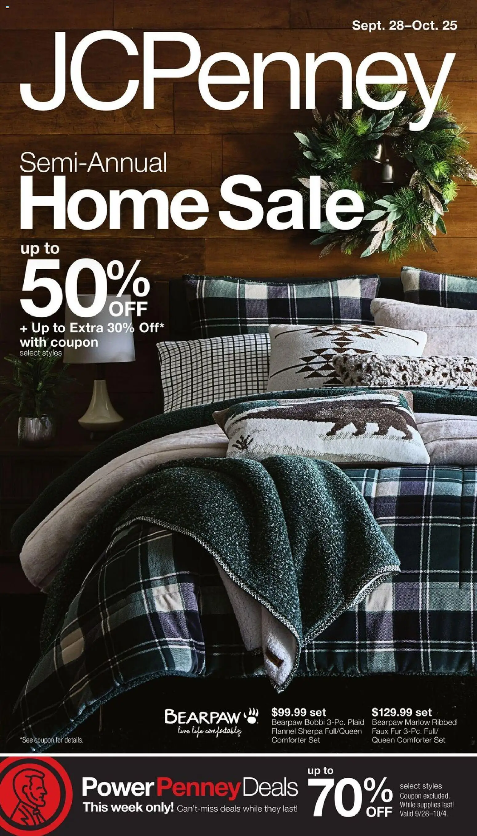 JCPenney Semi-Annual Home Sale (09/28 - 10/25 2026)