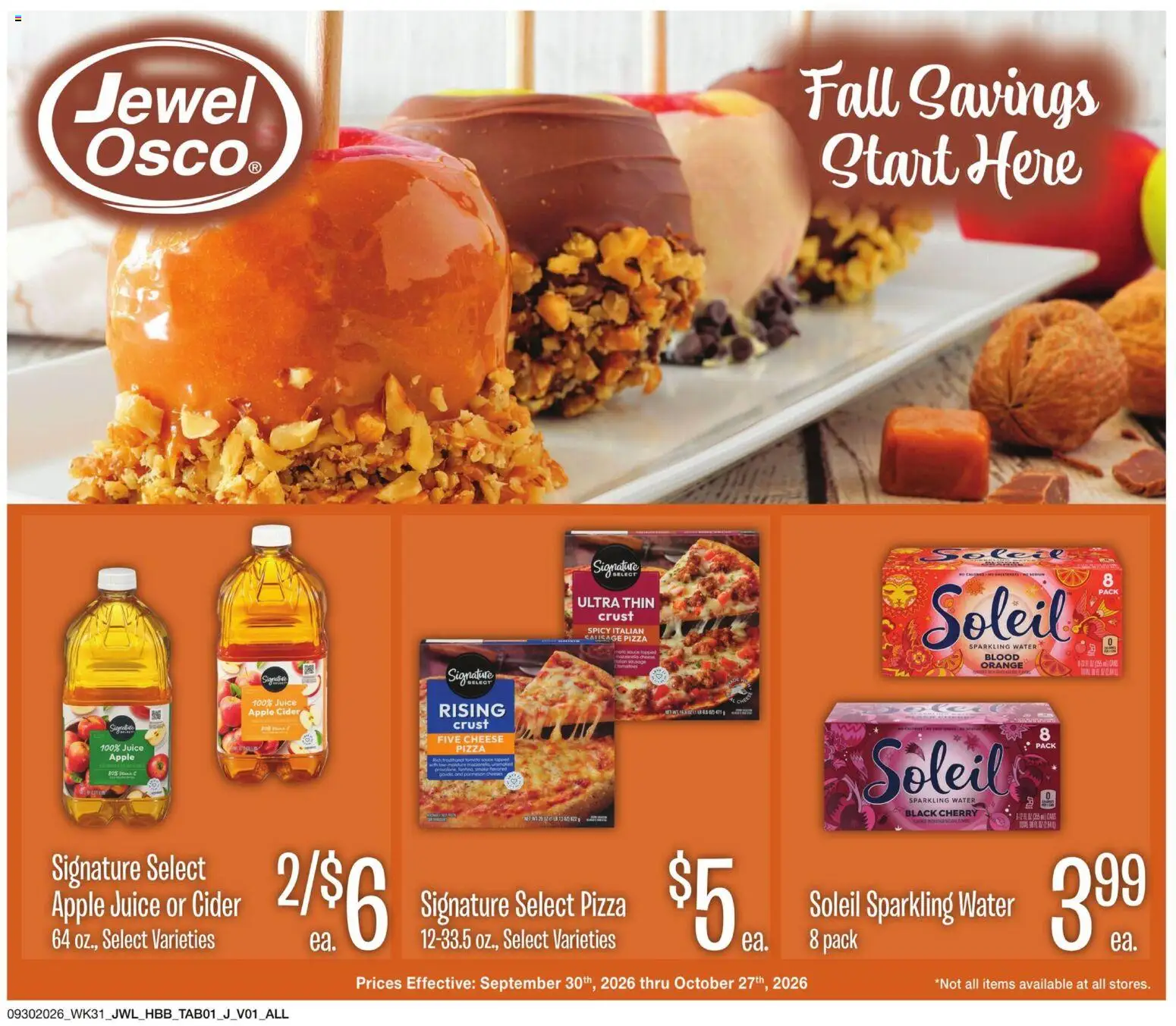 Jewel Osco Specialty Publication (09/30 - 10/27 2026)