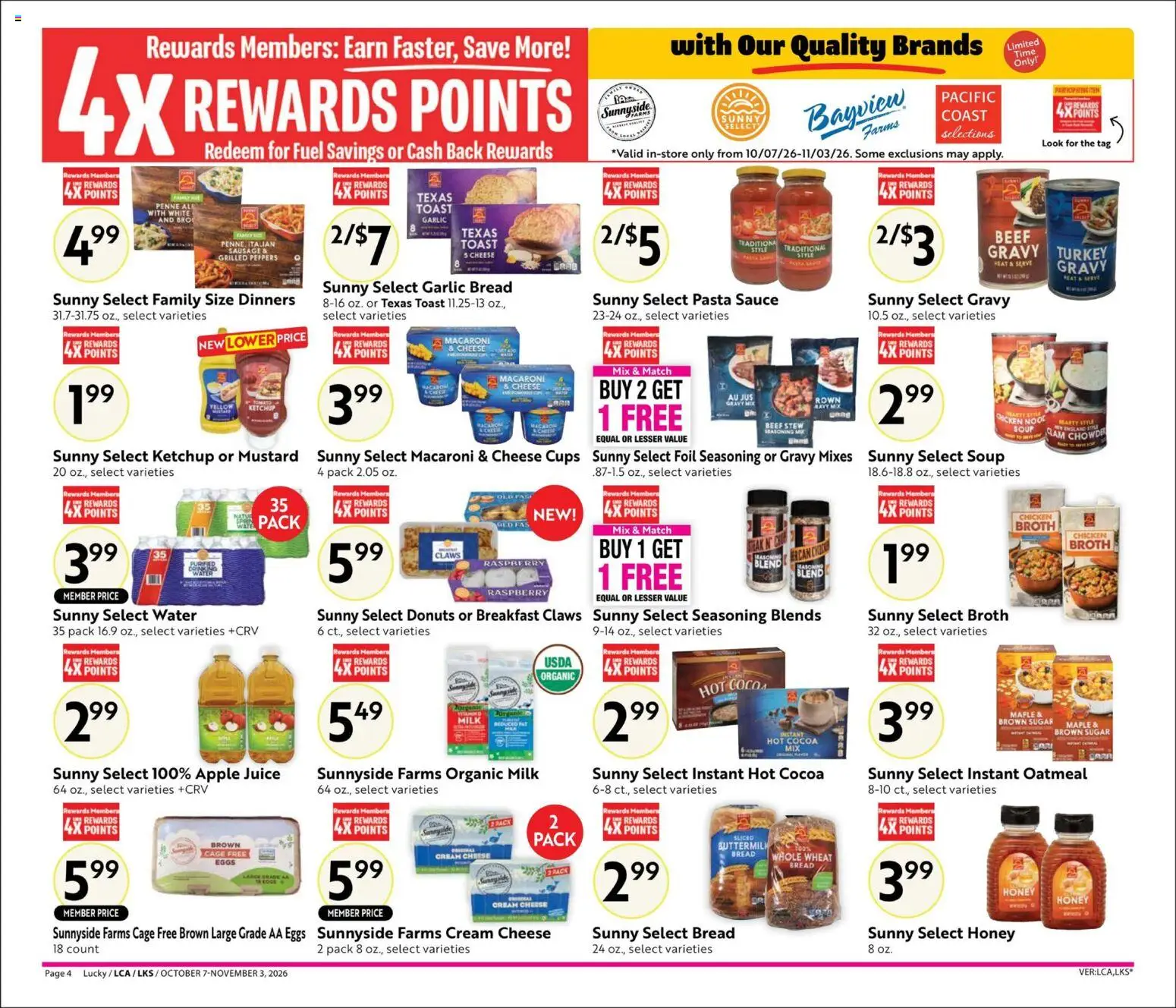 Lucky Supermarkets Weekly Ads - Page 4 of 12