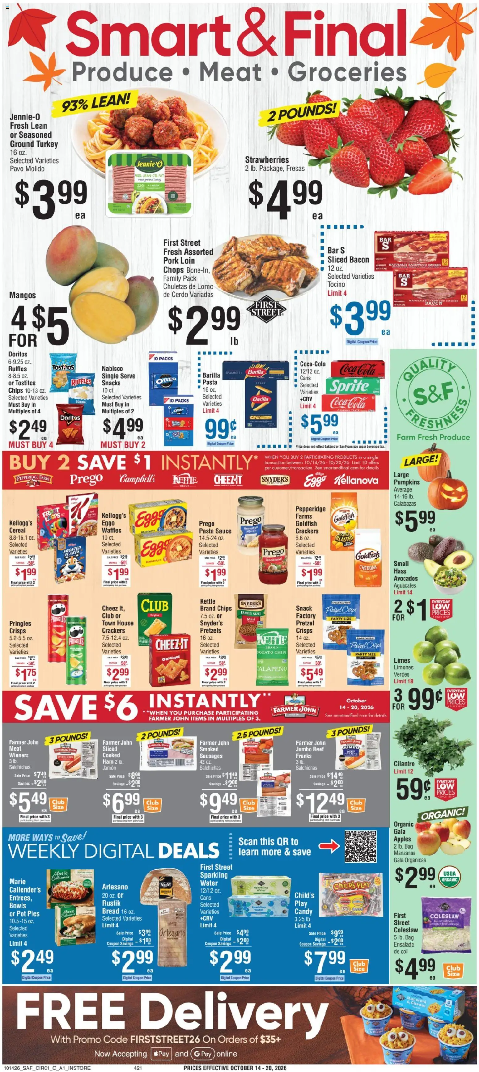 Smart & Final Weekly Ad (10/14 - 10/20 2026)