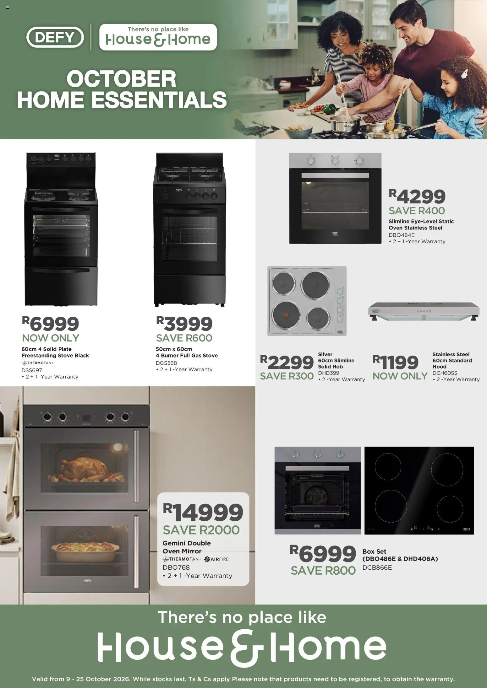 House and Home Essentials (09/10/2026 - 25/10/2026) Online