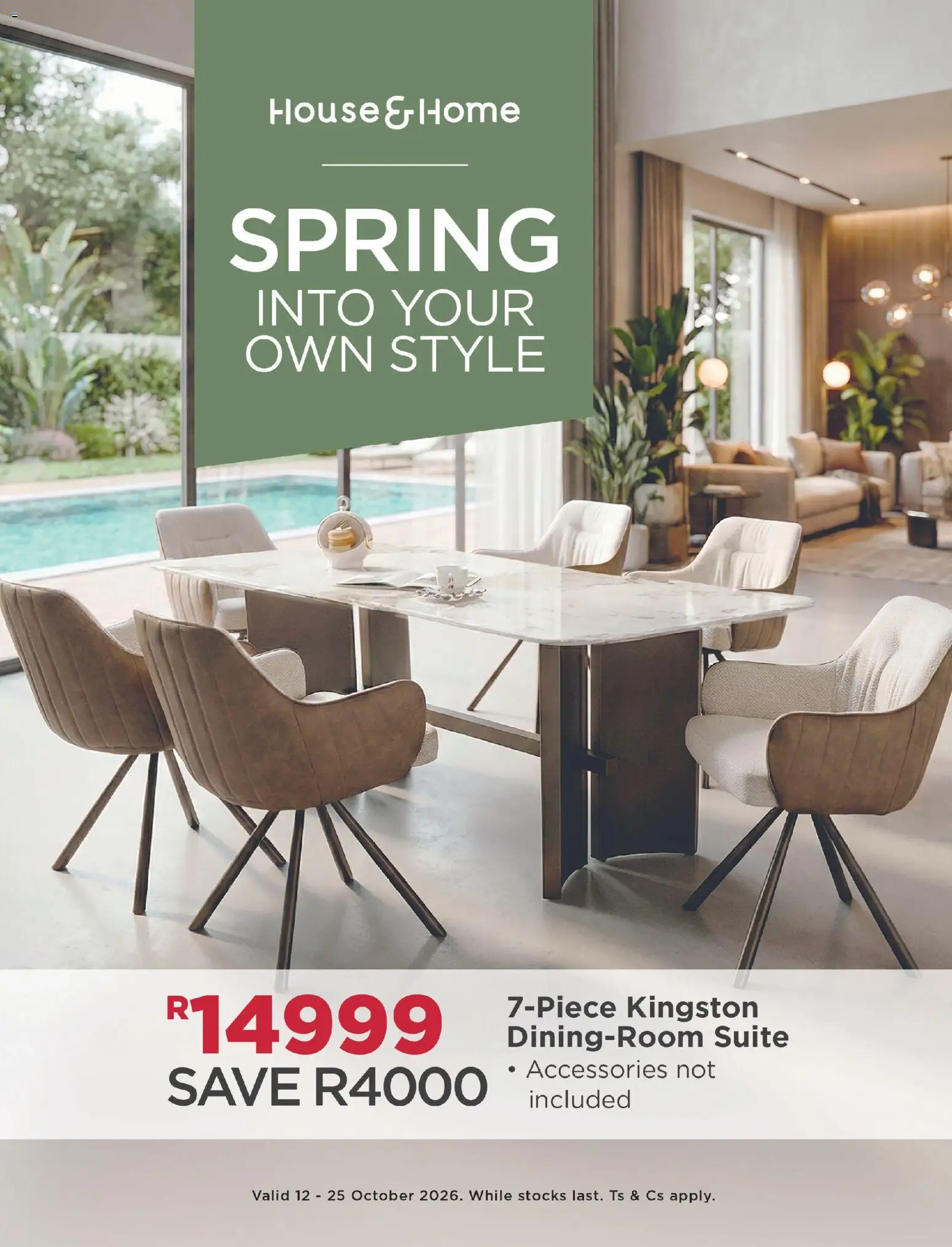 House and Home Specials (12/10/2026 - 25/10/2026) Online