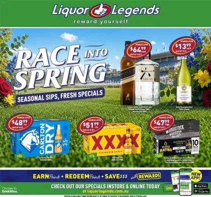 Liquor Legends Catalogue Australia - valid Oct 21 - Nov 10, 2026