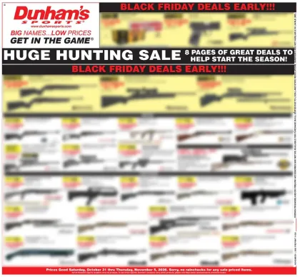 Dunham's Sports - Latest circular - United States