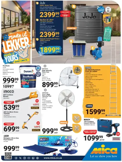 MICA Catalogue South Africa - valid Oct 20 - Nov 1, 2026