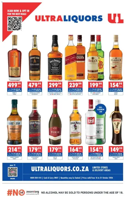 Ultra Liquors - Latest circular - South Africa